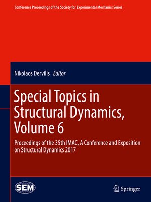 cover image of Special Topics in Structural Dynamics, Volume 6